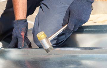 Buckridge metal flat roofing repairs